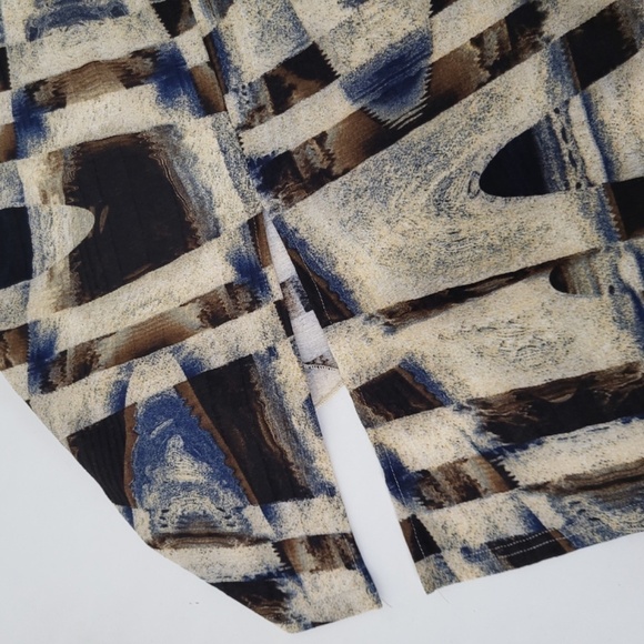 *Free With Purchase* Y2K Abstract Midi Dress Lola Rose - Picture 9 of 10